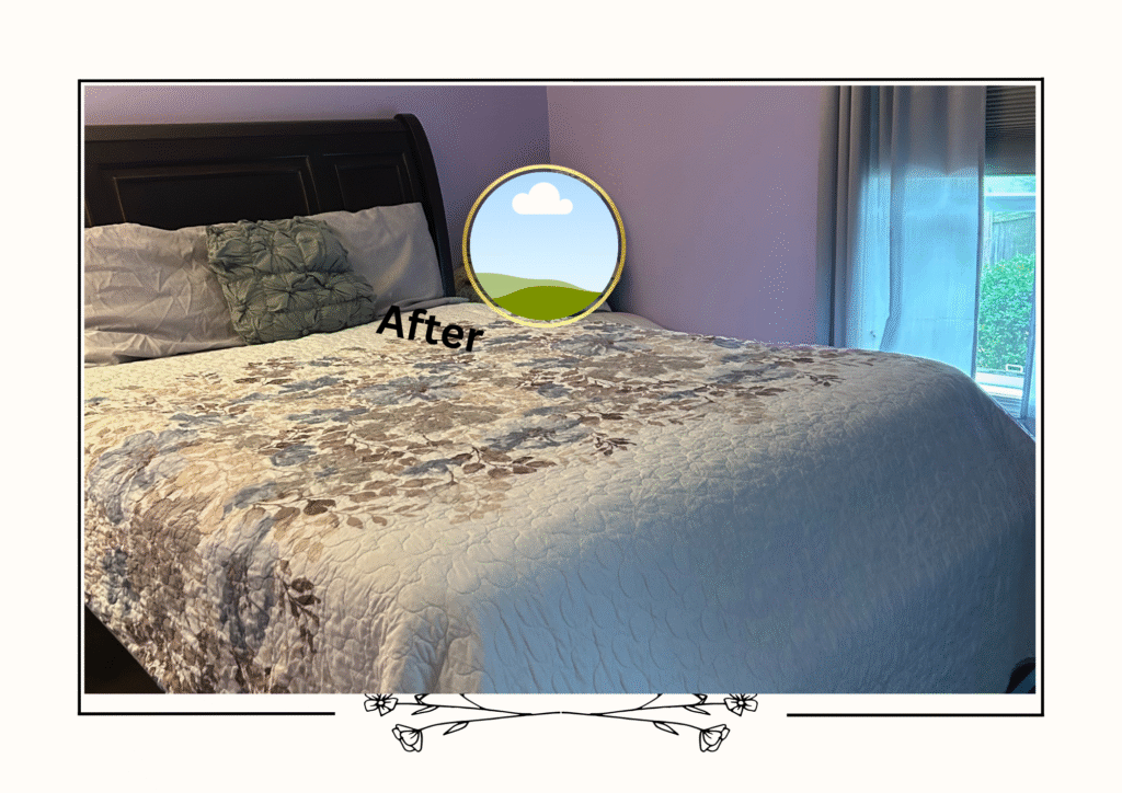 black and white simple floral border a4 (landscape) (3)