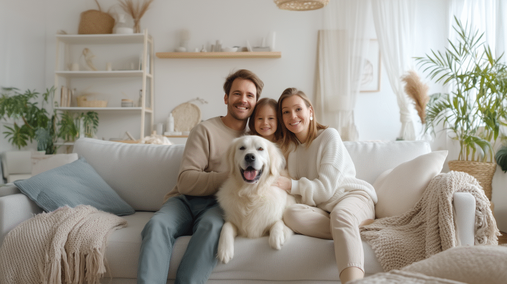 hlemarketing ultra realistic photo of a happy family of three f e37f9470 b1ad 4700 b69a 4b7bba4694f1